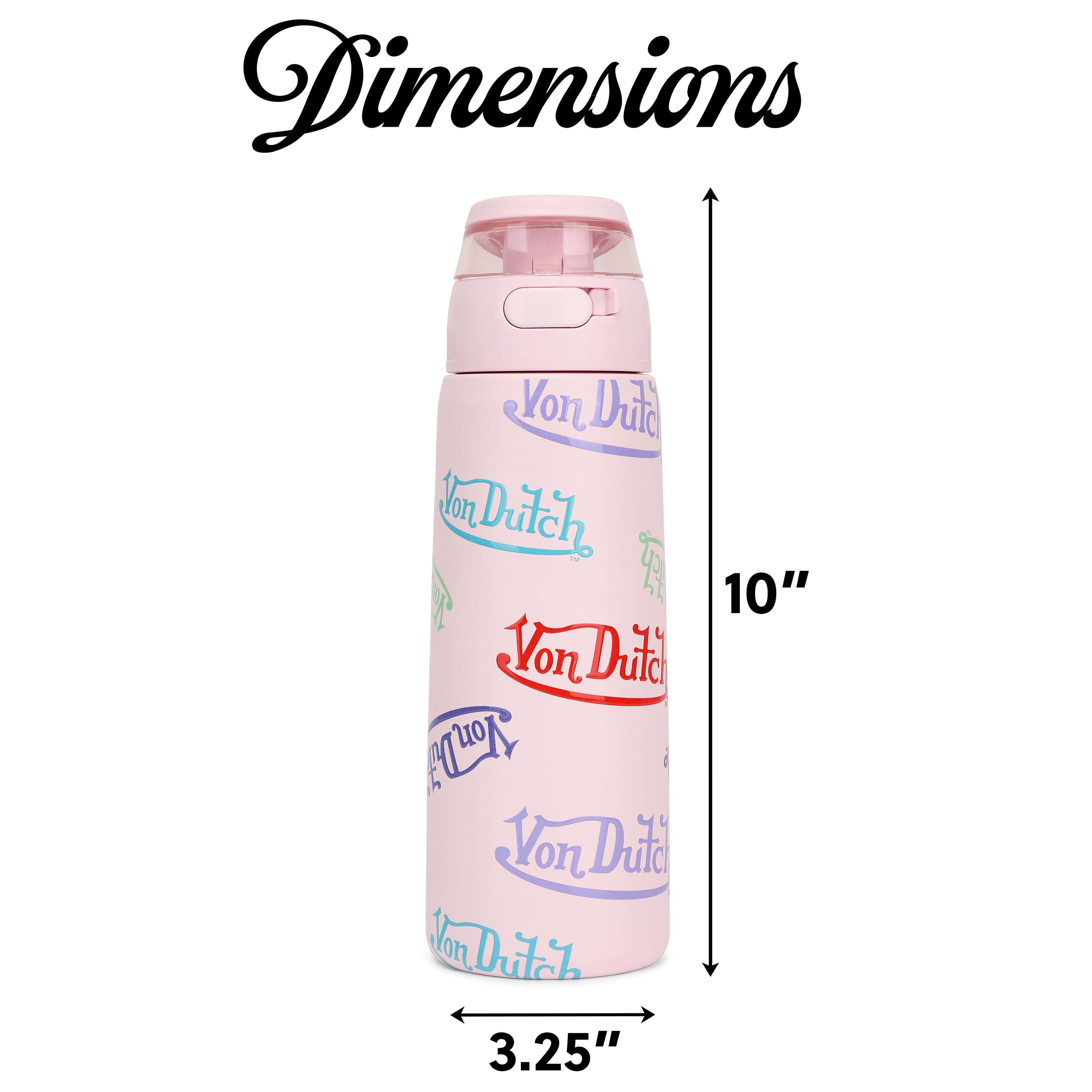Dimensions Von Dutch  
3.25" x 10"