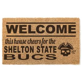 Jardine - Shelton State Buccaneers 18" x 30" Welcome Doormat - Brown