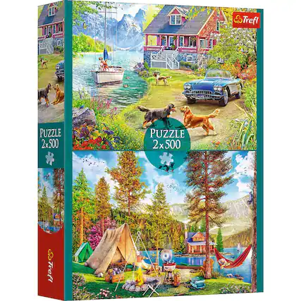 Trefl PUZZLE 2x500