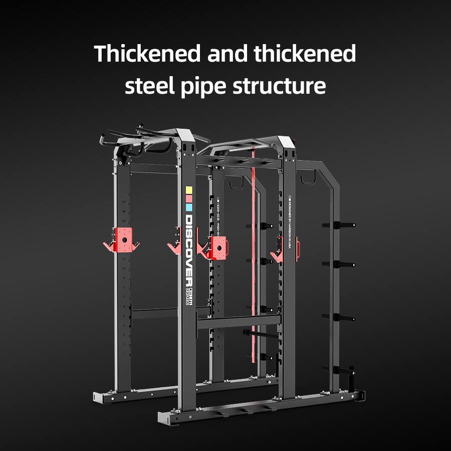 Thickened and thickened steel pipe structure