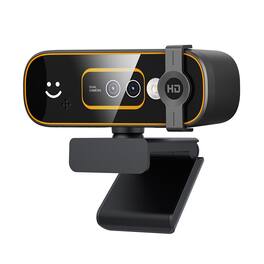 Cluzine - 1080P Webcam Face Unlock Auto Focus Built-in Mic Plug & Play New Model