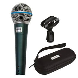 5 CORE - Microphone Professional Dynamic Mic Karaoke Singing XLR Wired Micrófono