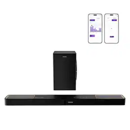 Ultimea - Skywave F30 Boom 3.1.2ch Dolby Atmos Soundbar,Subwoofer, 360W Peak Power - Black