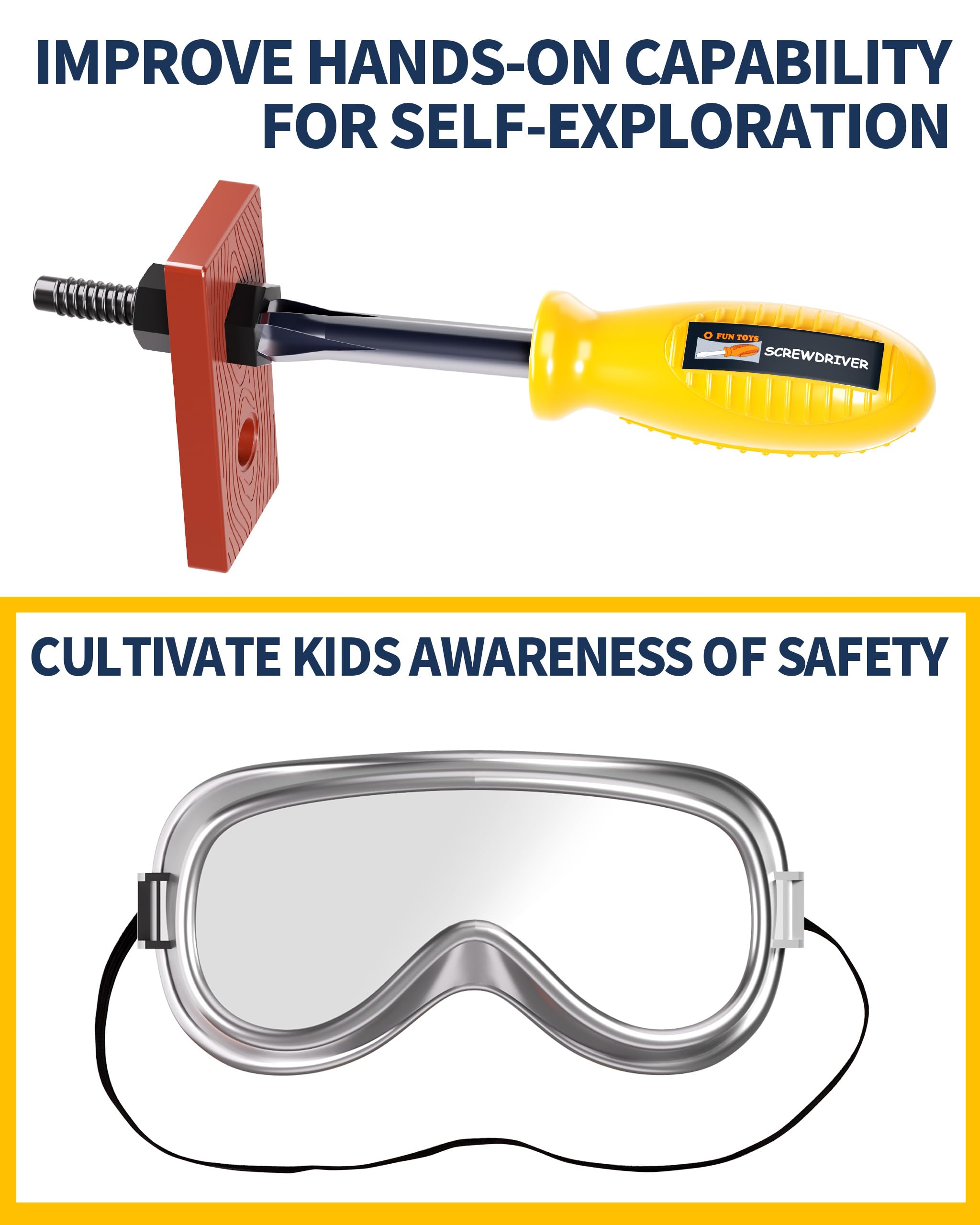 IMPROVE HANDS-ON CAPABILITY FOR SELF-EXPLORATION

CULTIVATE KIDS AWARENESS OF SAFETY