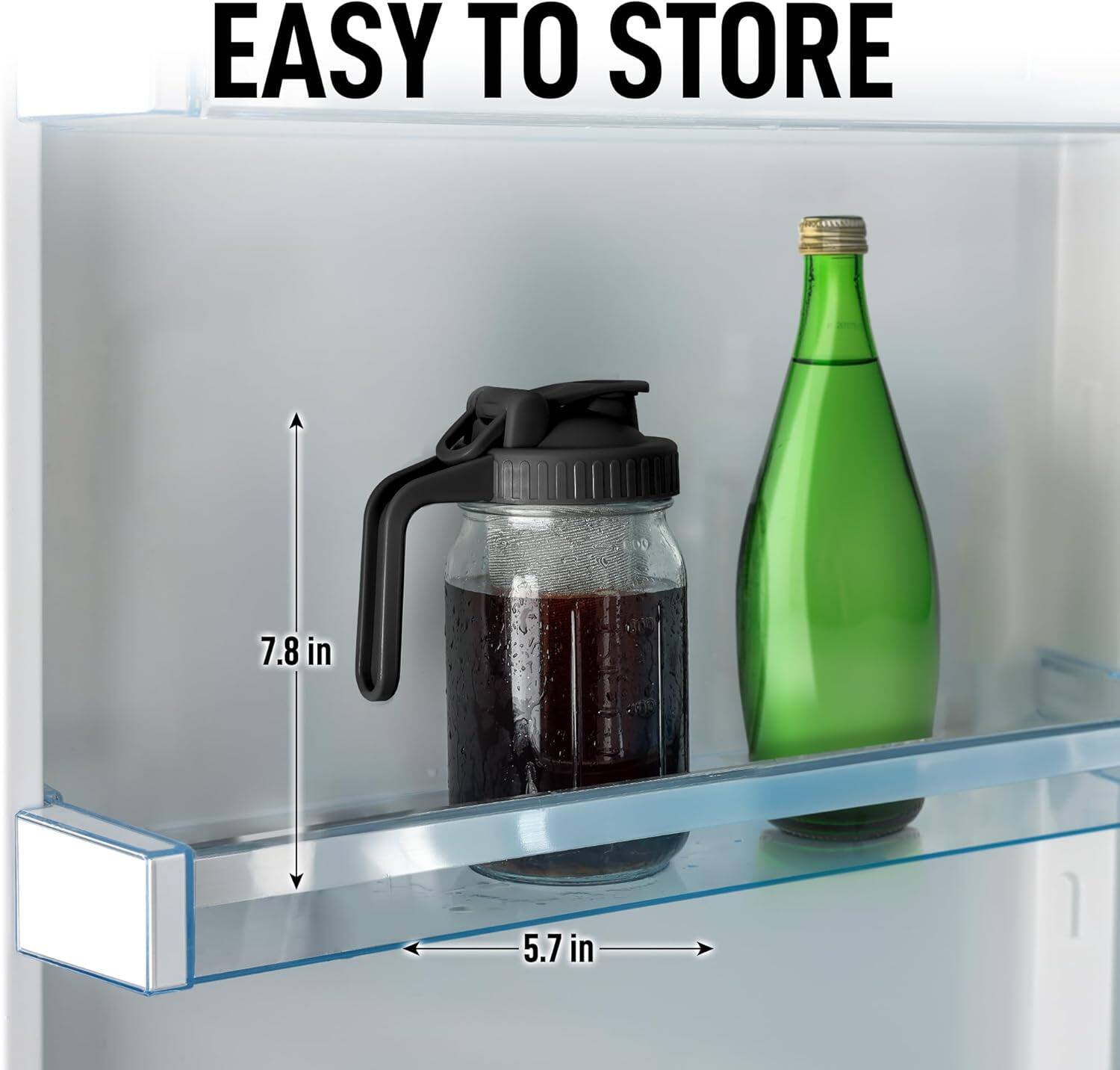 EASY TO STORE

7.8 in

5.7 in