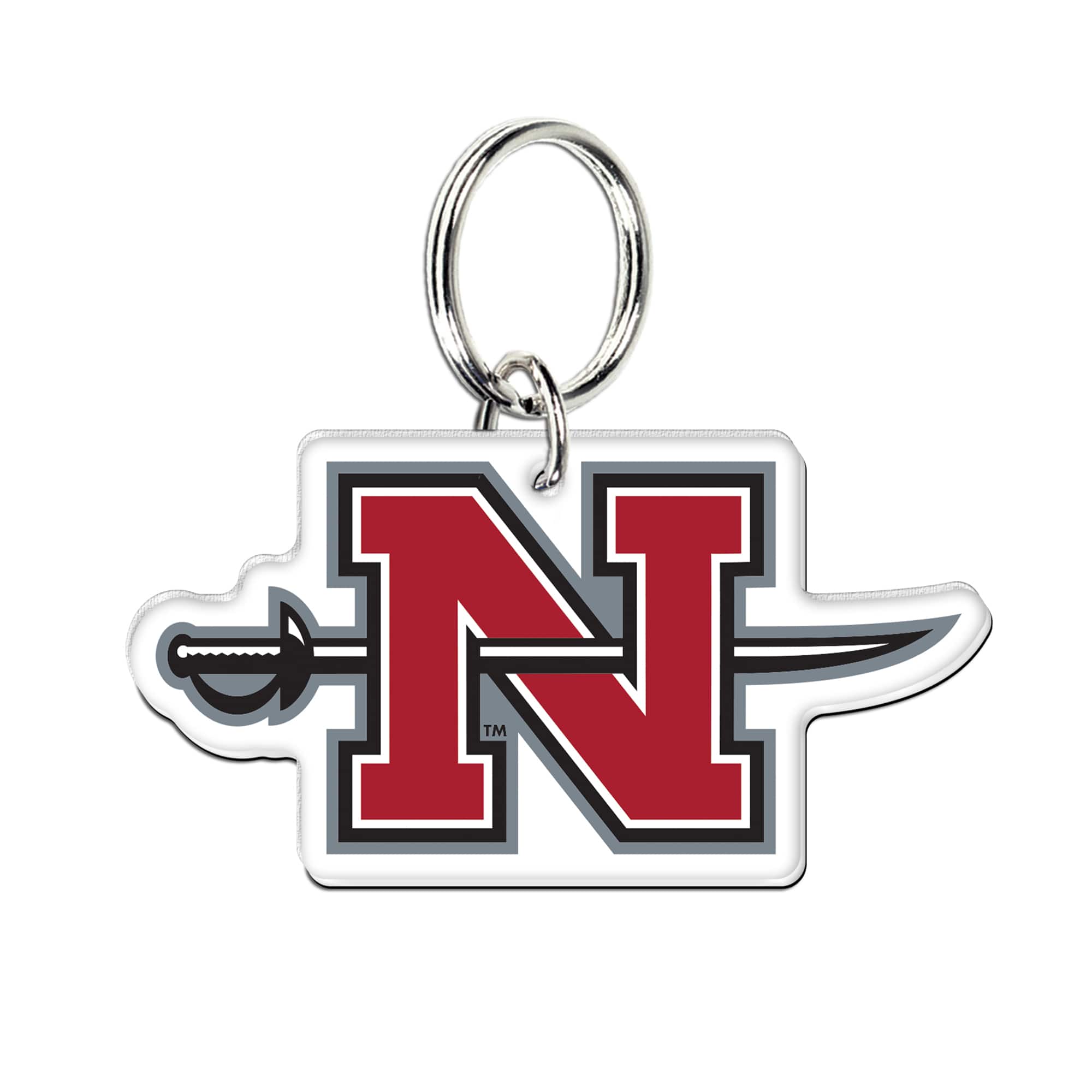WinCraft - Nicholls State Colonels Premium Acrylic Team Key Ring - Multicolor