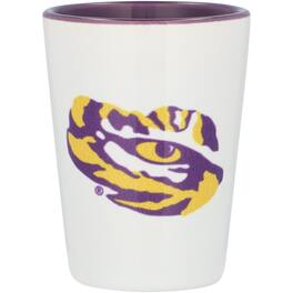 The Memory Company - LSU Tigers 2oz. Inner Color Ceramic Cup - Multicolor