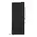 Alt View 2. Forno Appliances - Milano Espresso 17.2 Cu. Ft. Bottom Freezer Refrigerator with Built-In Ice Maker - Black.