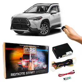 MPC - Remote Start Kit For Toyota Corolla Cross 2023-2025 | Plug and Play | 3X Lock - Black