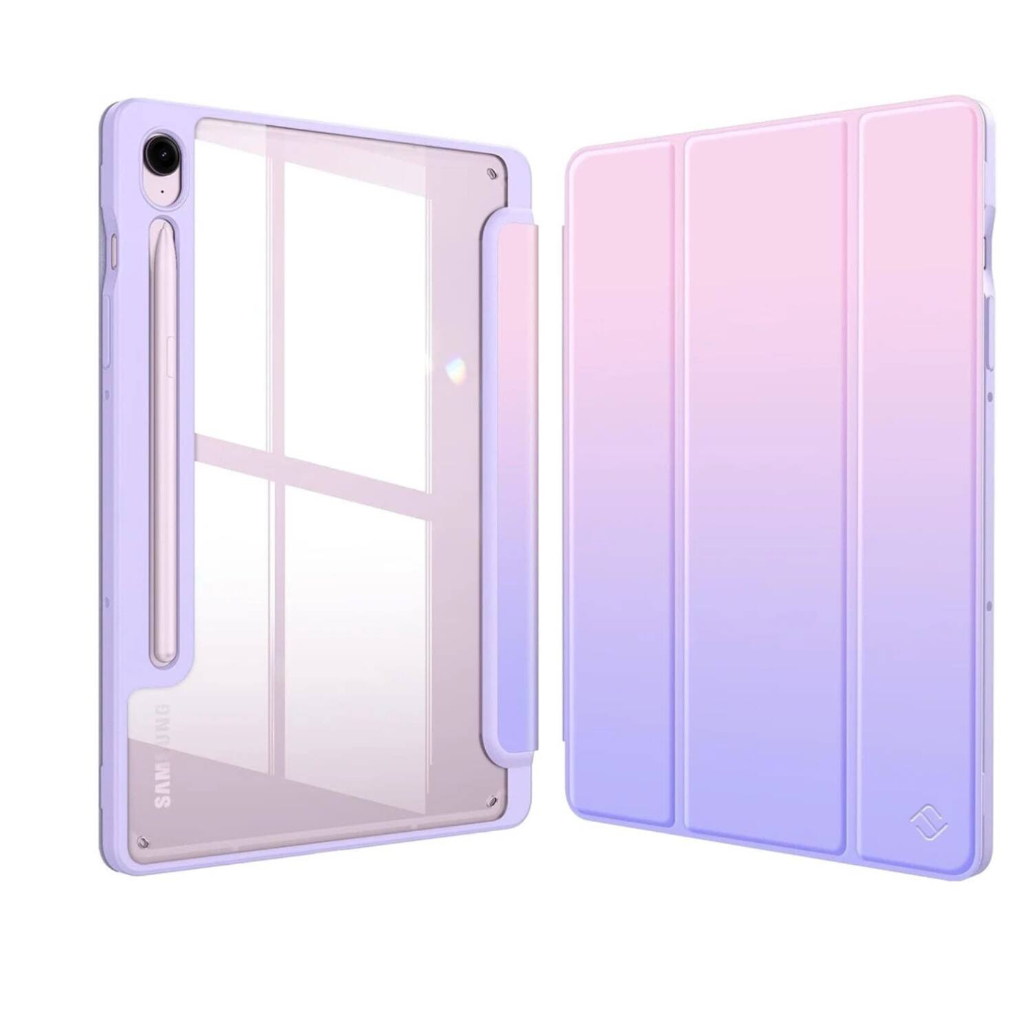 Stock Preferred - Hybrid Slim Case for Samsung Galaxy Tab S10 FE / S9 FE 5G 10.9" & S9 11" - Fantasy Ombre