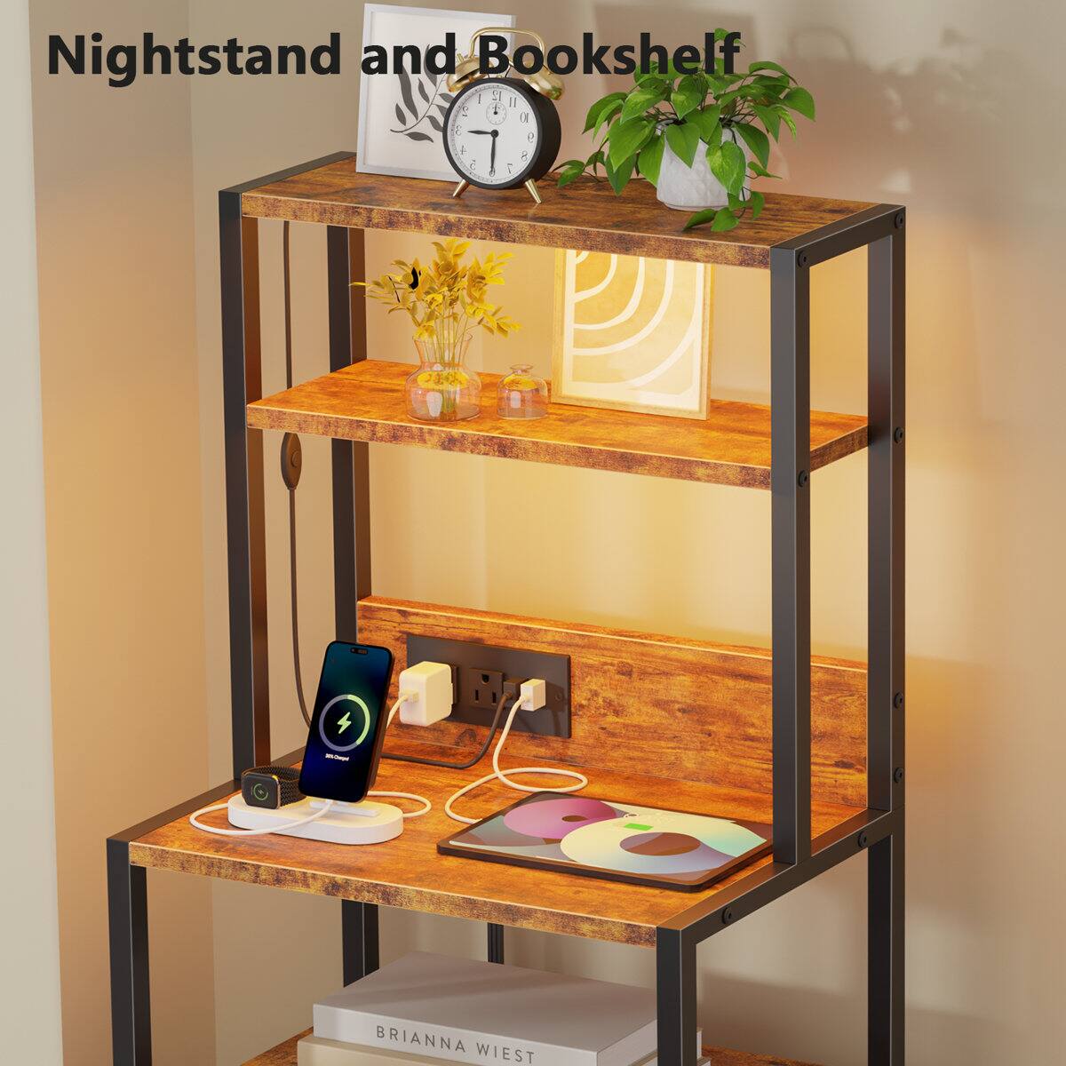 Nightstand and Bookshelf

1 1 II 2 i 1 3 4 A 2 : 1 - BRIANNA WIEST