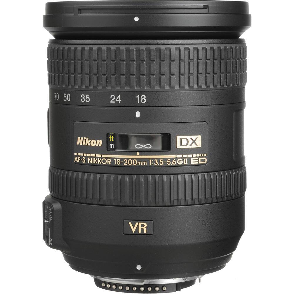 70 50 35 24 18 ft Nikon m DX AF-S NIKKOR 18-200mm 1:3.5-5.6G II ED VR