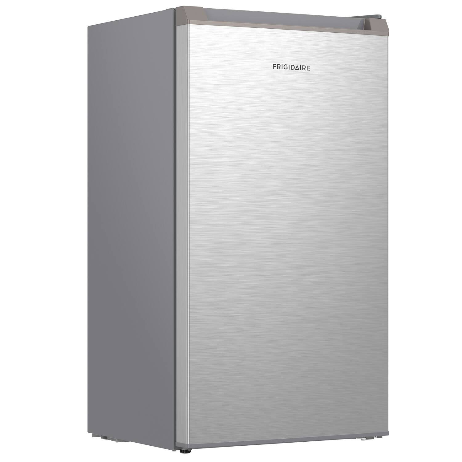 Front. Frigidaire - 3.2-Cu. Ft. Refrigerator - Stainless Steel.