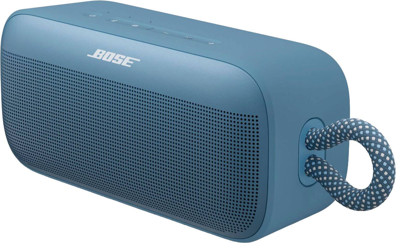 Angle. Bose - SoundLink Plus Portable Bluetooth Speaker - Blue Dusk.