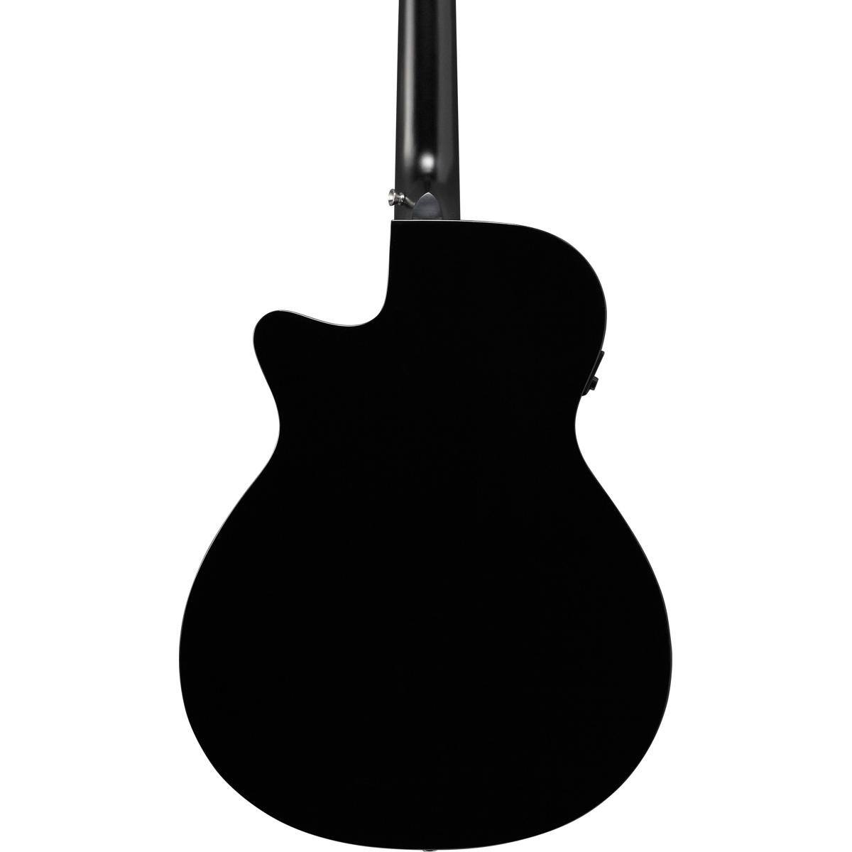 Alt View 3. Ibanez - Ibanez AEG5012 AEG Series Single-Cutaway 12-String Acoustic Electric Guitar, Black.