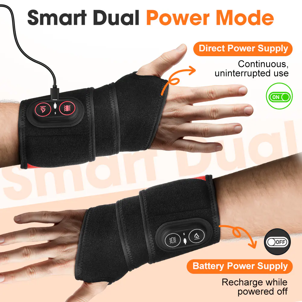 Smart Dual Power Mode

Direct Power Supply
Continuous, uninterrupted use

ON

Battery Power Supply
Recharge while powered off

OFF