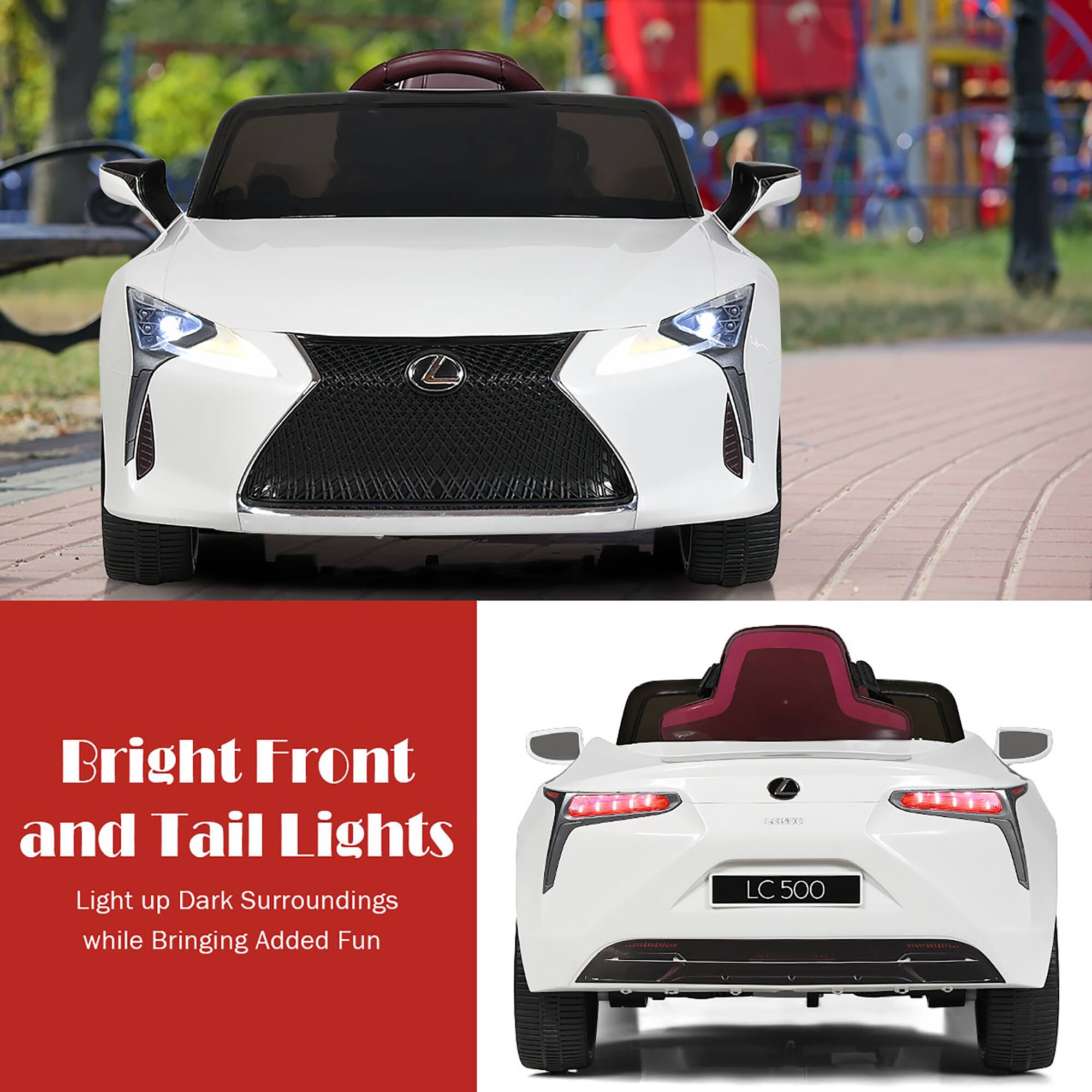 Bright Front and Tail Lights Light up Dark Surroundings while Bringing Added Fun

LEGGE LC 500