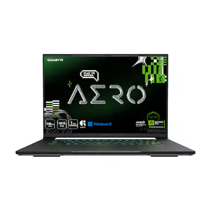 GIGABYTE
PLAY TO DIFFER.
AERO
16GB RAM
165Hz
1TB STORAGE
Windows 11
AMD RYZEN 5 5600H
GEFORCE RTX 3060
Powering Advanced AI