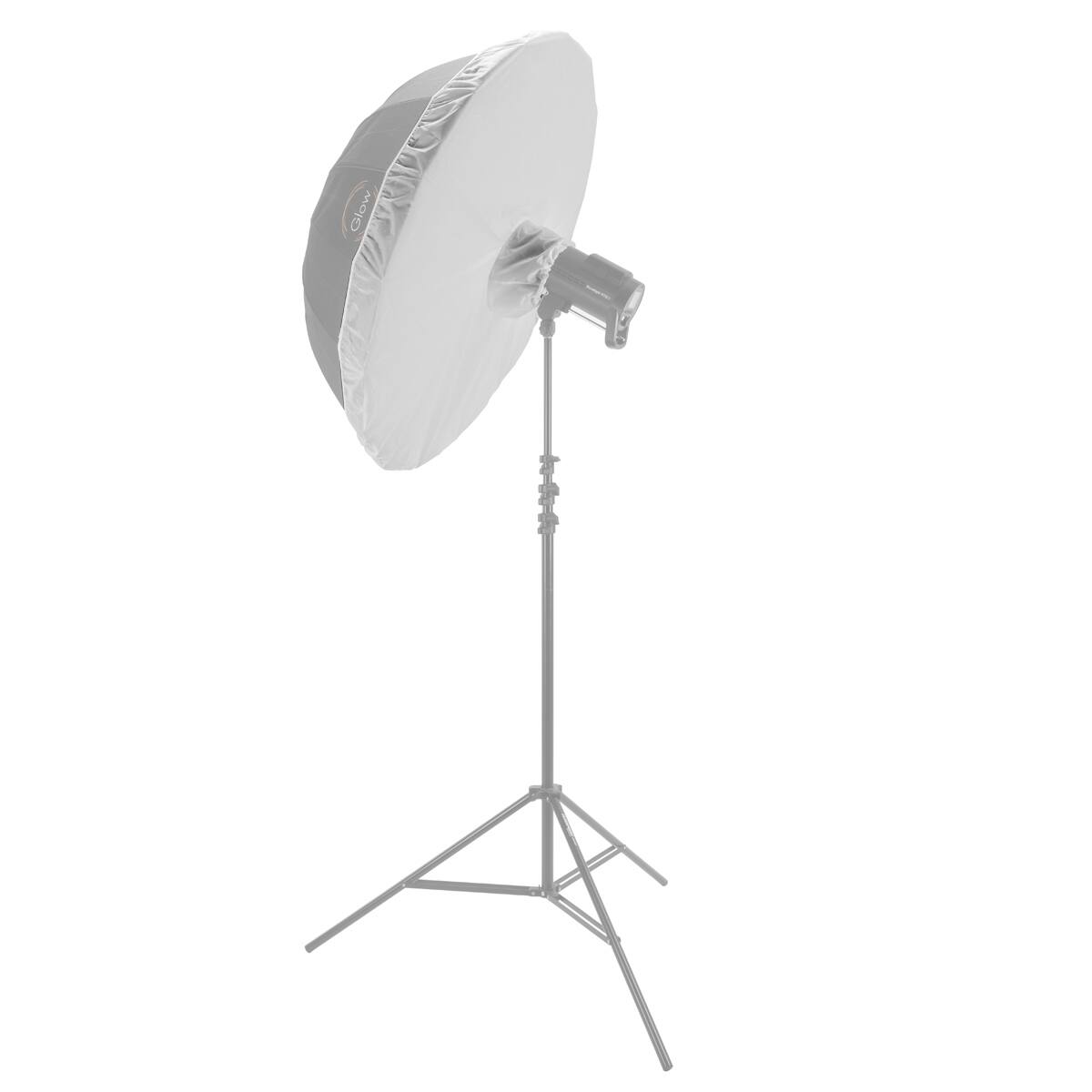 Alt View 1. Glow - Glow Easy Lock 65" Translucent Umbrella Diffuser.