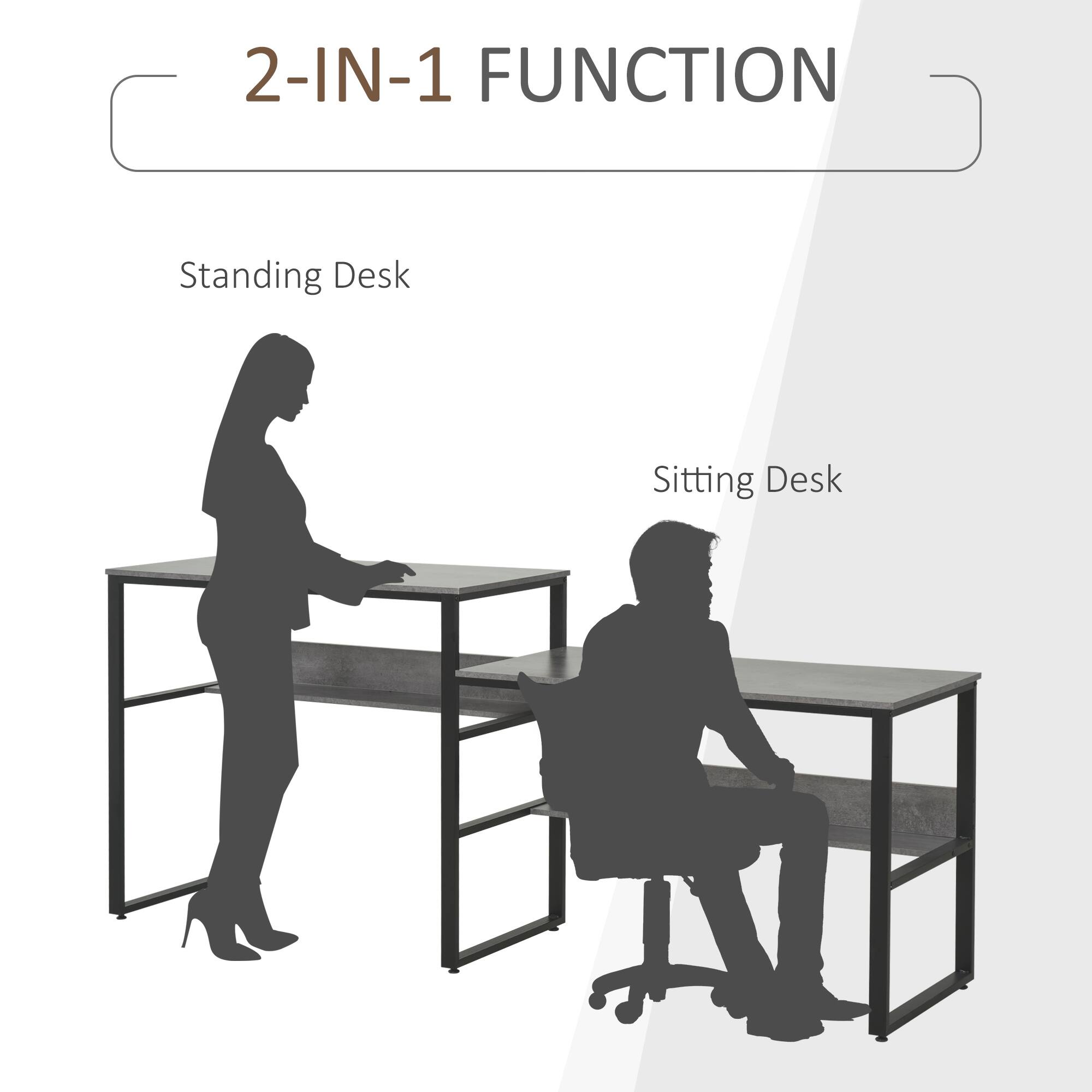 2-IN-1 FUNCTION

Standing Desk

Sitting Desk