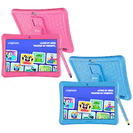Contixo - Kids Tablet 2-Pack Bundle, Dual 10" Android Tablets 32GB with Learning Apps, Stylus & Kid-Proof Cases - Multi