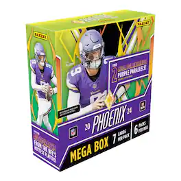 NFL - 2024 Panini Phoenix Football Mega Box | 6 Packs - Multi-Colored
