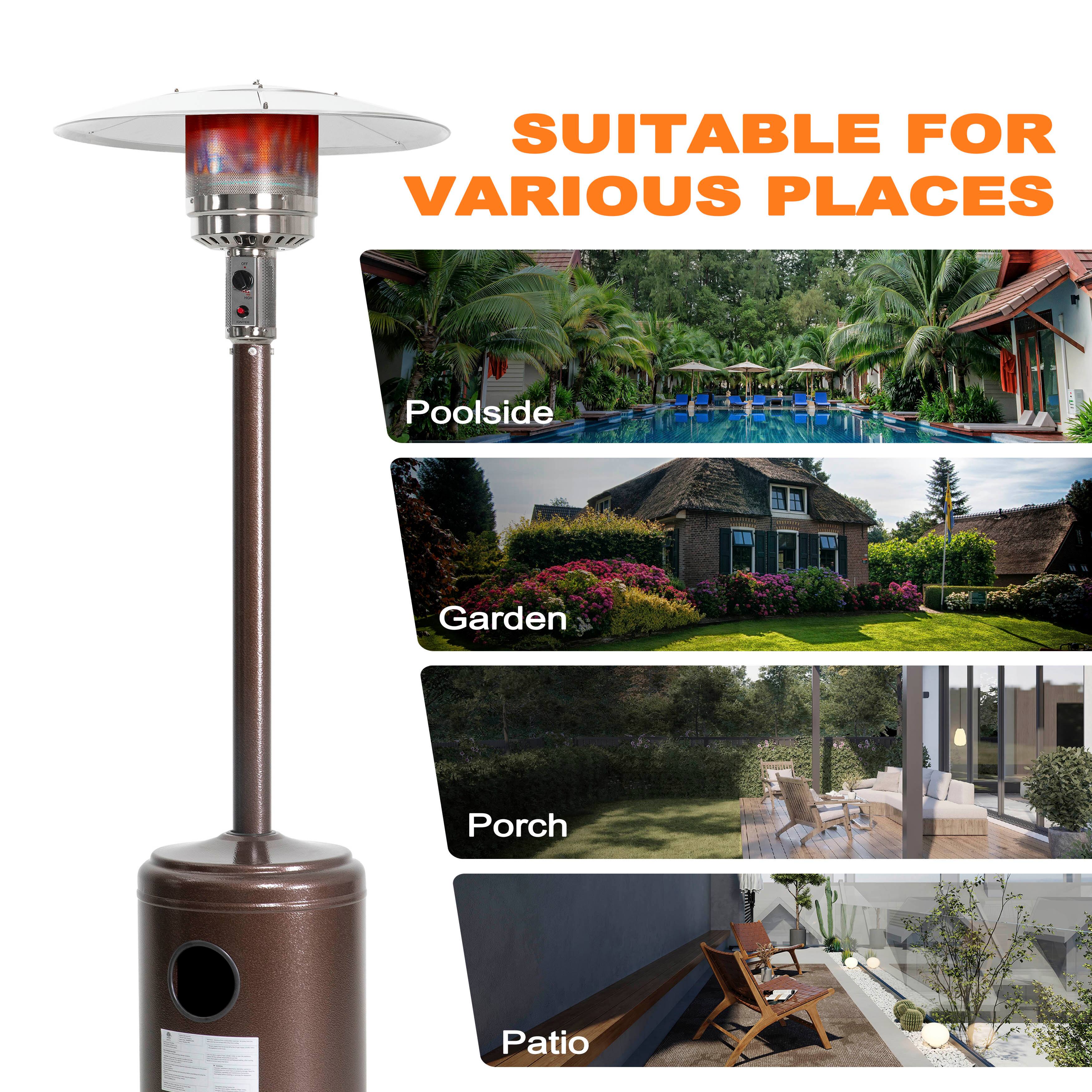SUITABLE FOR VARIOUS PLACES  
Poolside  
Garden  
Porch  
Patio  

SUITABLE FOR VARIOUS PLACES