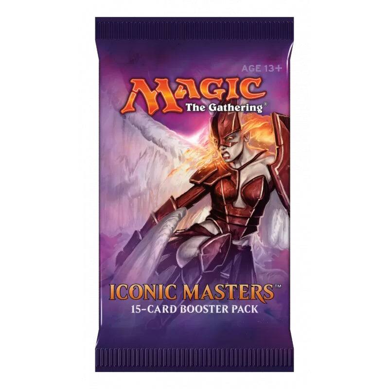 AGE 13+  
MAGIC The Gathering™  
ICONIC MASTERS™  
15-CARD BOOSTER PACK