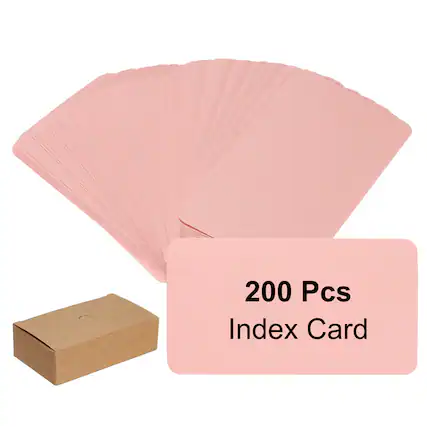 200 Pcs Index Card