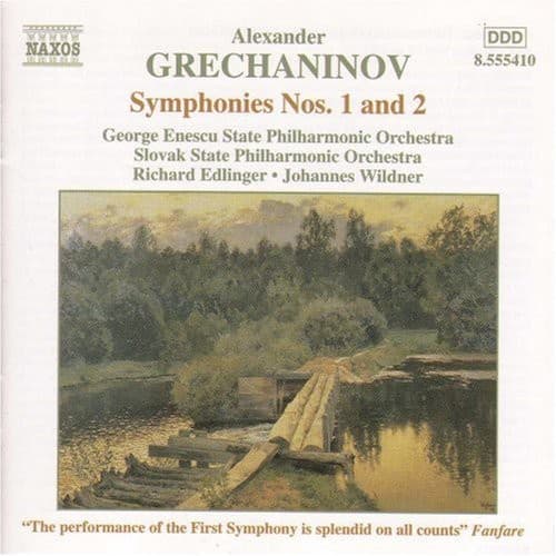 Grechaninov / Edlinger / Wildner / Slovak Phil - Symphonies 1 & 2  - COMPACT DISCS