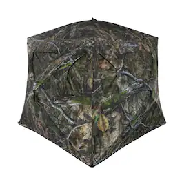 Ameristep - Brickhouse Wide Bottom Ground Blind 75X75X66-Inch Footprint - Camouflage