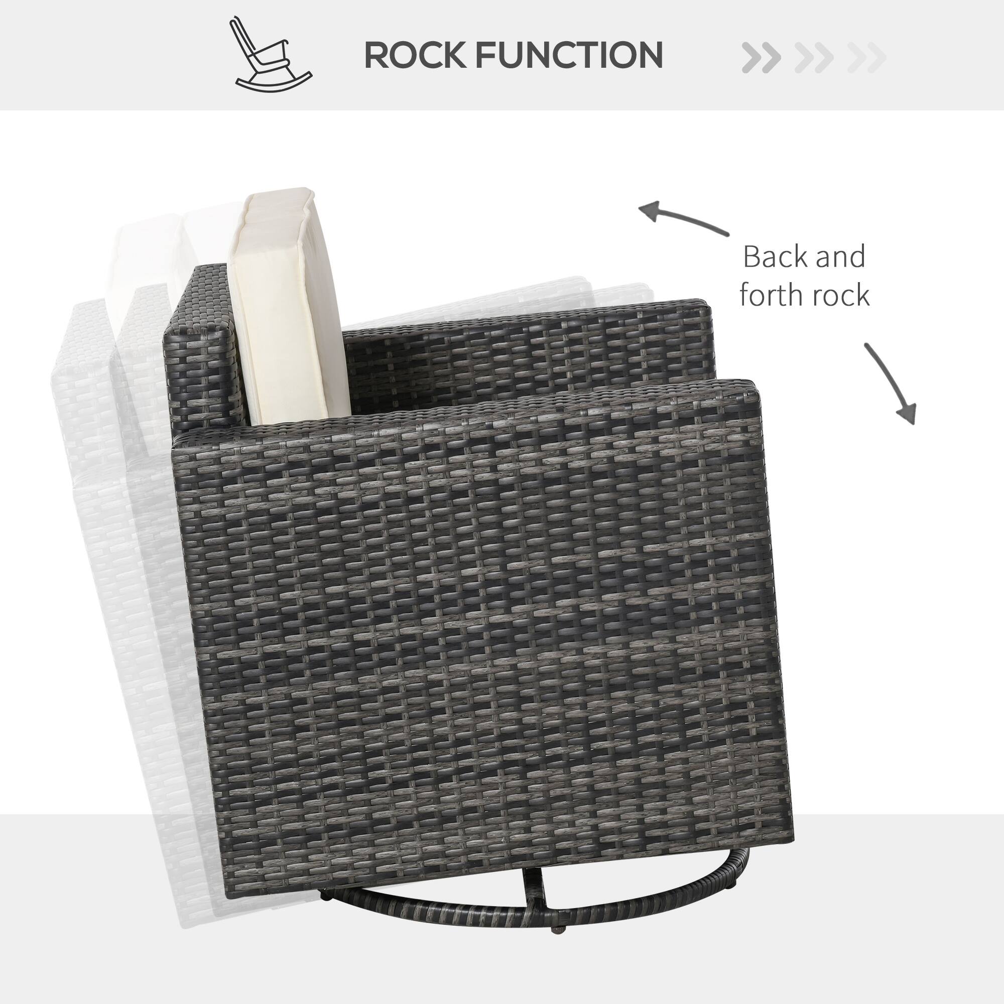 ROCK FUNCTION  
Back and forth rock