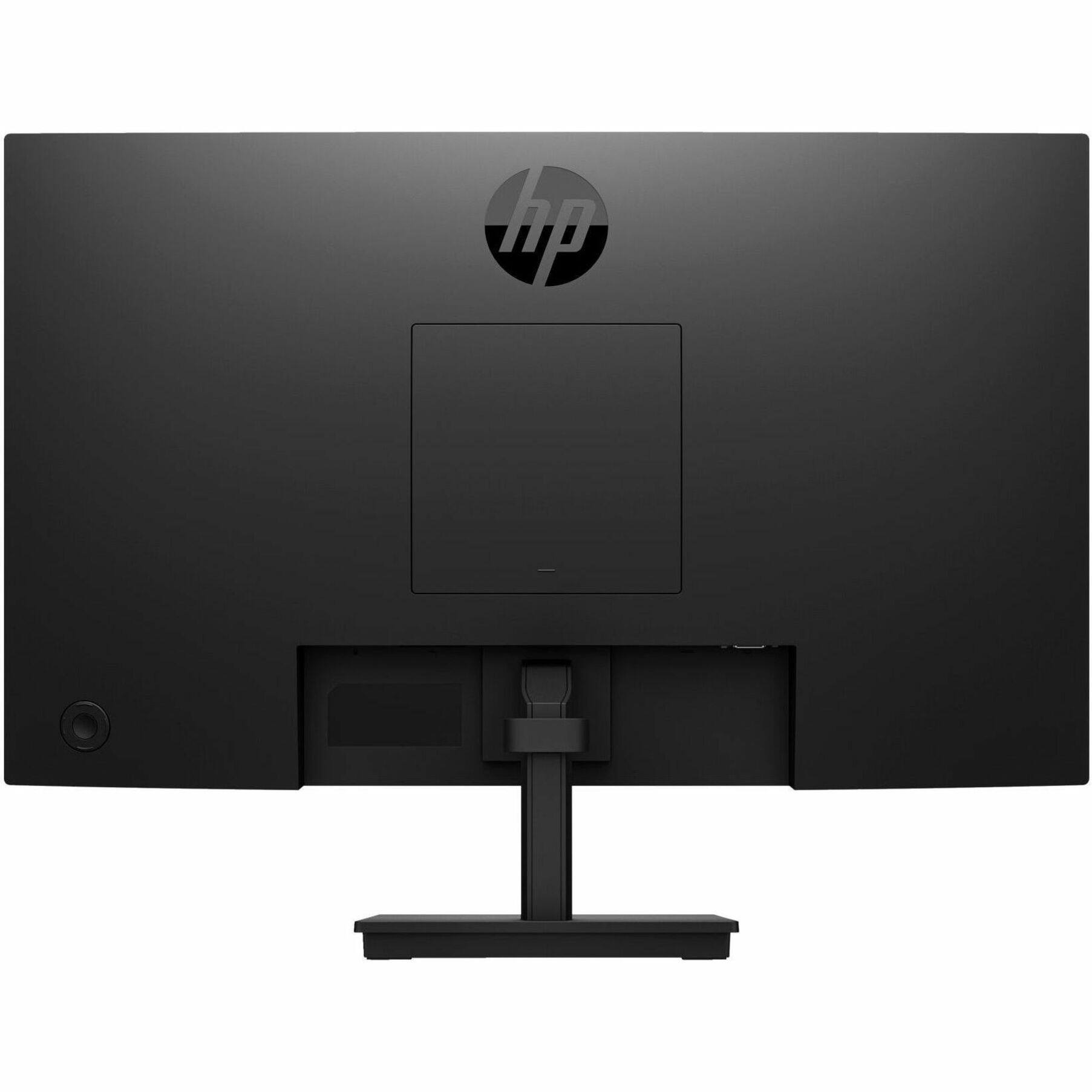 Alt View 11. HP - 23.8" IPS LCD FHD 100Hz Monitor (VGA, HDMI) - Black.