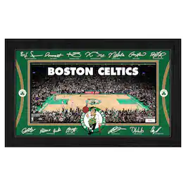 Highland Mint - Boston Celtics 2025 Signature Court Framed Picture - Multicolor