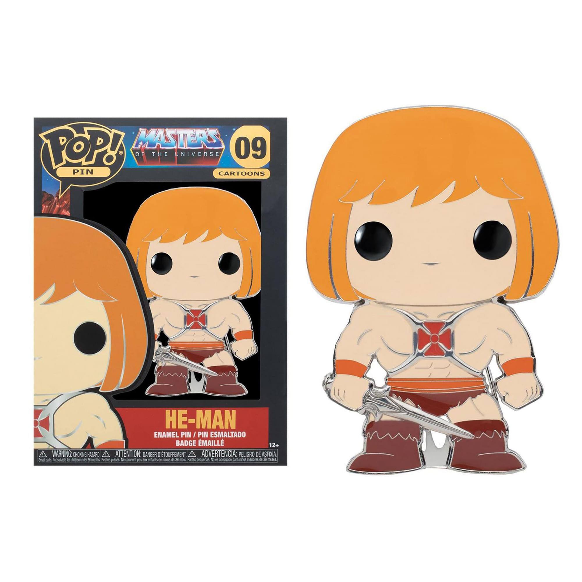 Masters of the Universe 3 Inch Funko POP Pin | He-Man - Beige price history on PriceWatchPro