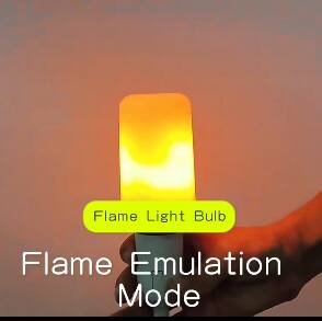 Flame Light Bulb  
Flame Emulation Mode