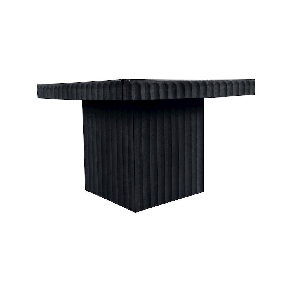 Alt View 2. Meridian Furniture - Spencer Black Oak Veneer Coffee Table - Black.