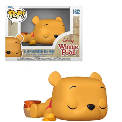 Funko POP! 1682 Disney Winnie the Pooh Sleeping Winnie the Pooh Vinyl Figure / Figurine en Vinyle / Figura de Vinil
Warning: Choking Hazard - Small parts. Not for children under 3 years. Attention: Danger de suffocation - Petite pièce. Ne convient pas aux enfants de moins de 3 ans. Advertencia: Peligro de asfixia - Pieza pequeña. No es adecuado para niños menores de 3 años.