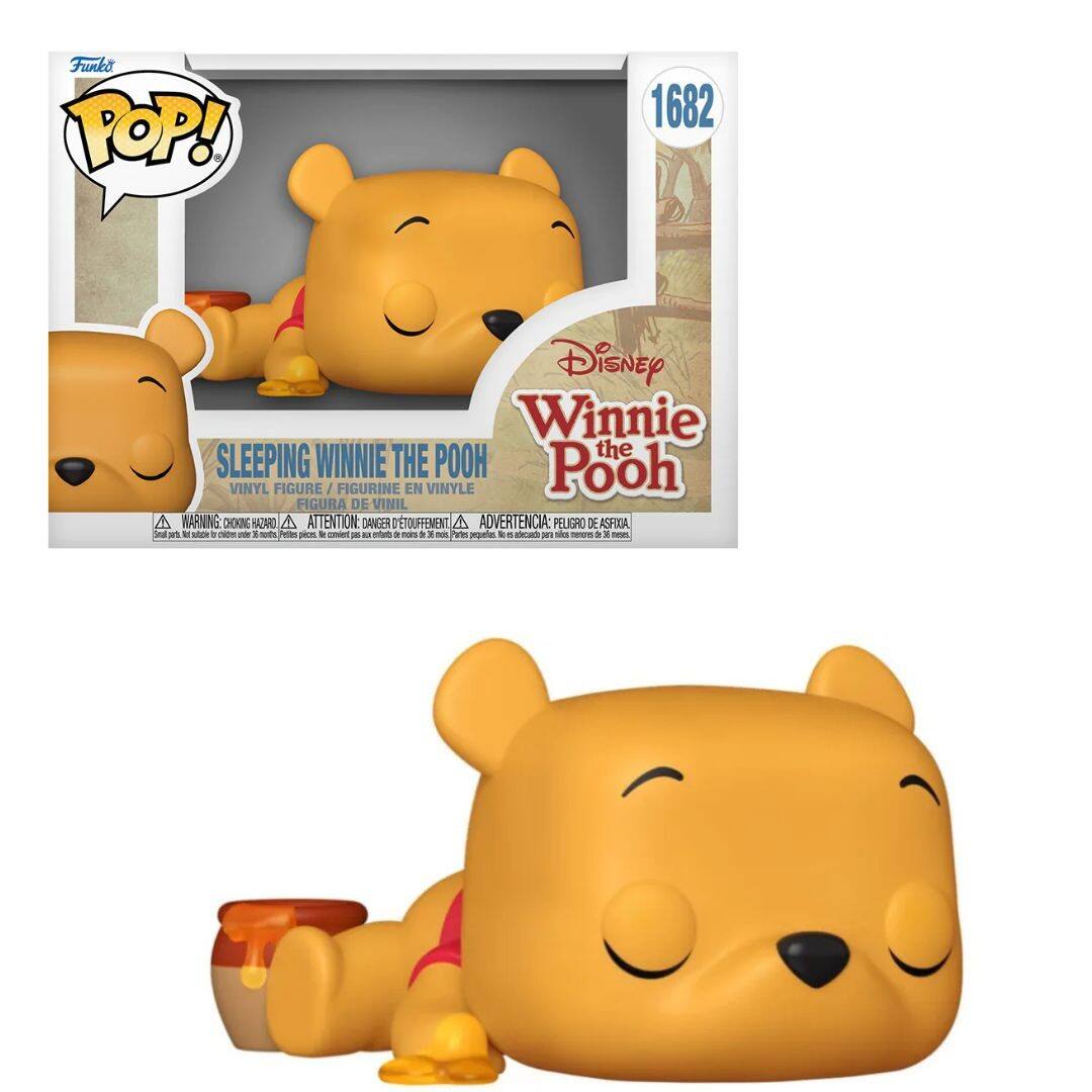 Funko POP! 1682 Disney Winnie the Pooh Sleeping Winnie the Pooh Vinyl Figure / Figurine en Vinyle / Figura de Vinil

Warning: Choking Hazard - Small parts. Not for children under 3 years. Attention: Danger de suffocation - Petite pièce. Ne convient pas aux enfants de moins de 3 ans. Advertencia: Peligro de asfixia - Pieza pequeña. No es adecuado para niños menores de 3 años.