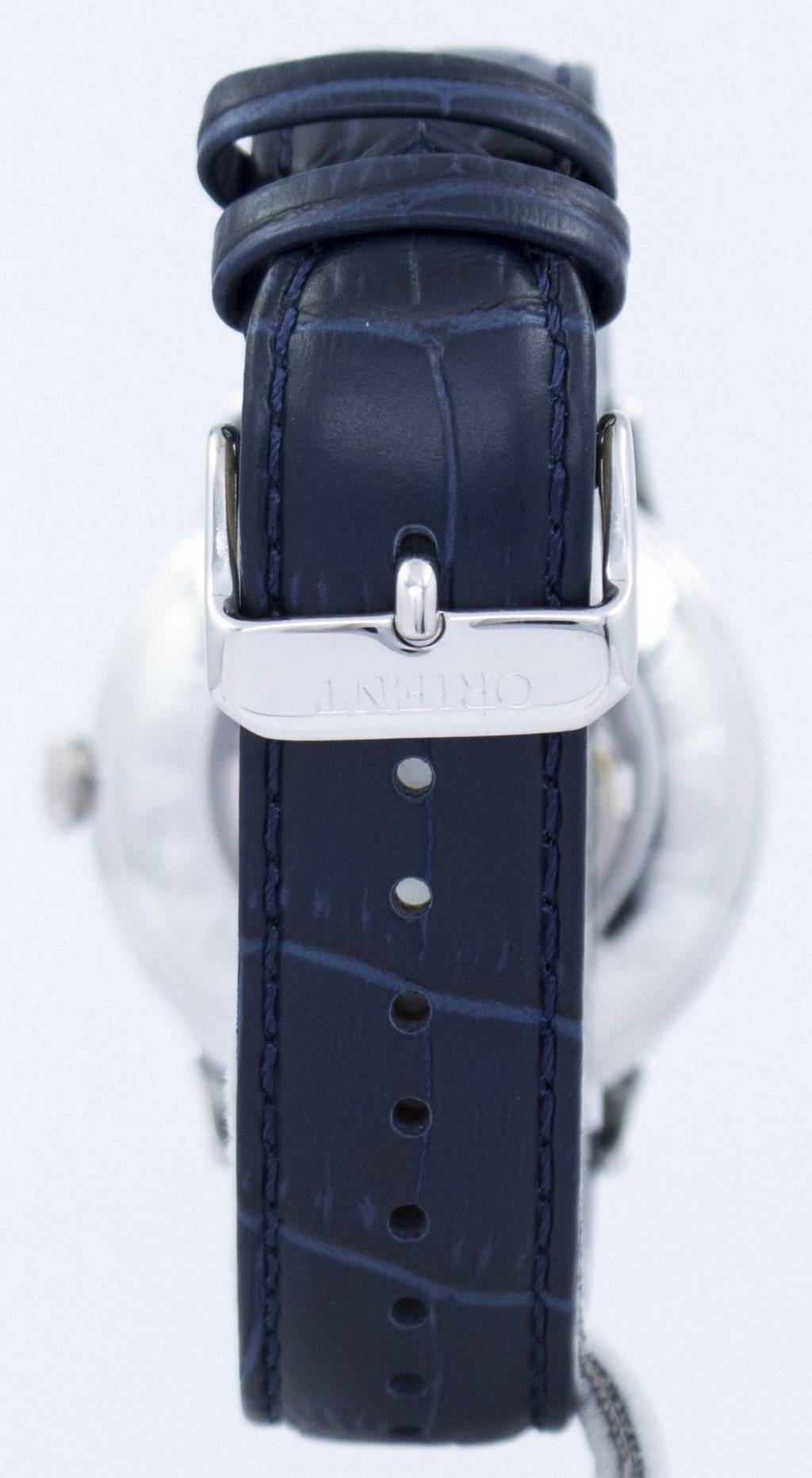 Left. Orient - Classic-Elegant Open Heart Automatic RA-AG0005L10B RA-AG0005L30B Men's Watch - Blue.