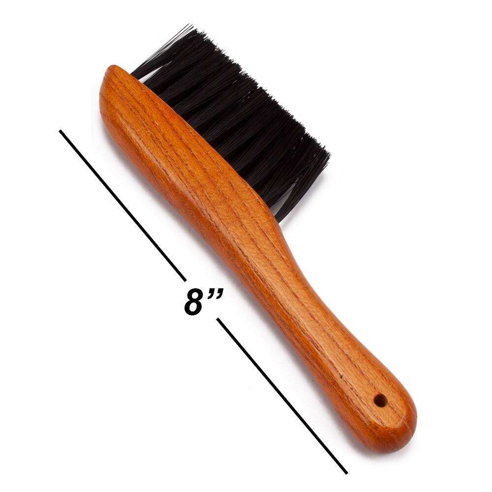 Back. GSE Games & Sports Expert - GSE 2-Piece Solid Wood Billiard Pool Table Brush and Rail Brush Set, Pool Table Accessories - Oak - Oak.