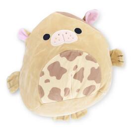 Kellytoy - Squishmallow 12 Inch Sea Life Plush | Bittie the Chocolate Milk Sea Cow - Brown