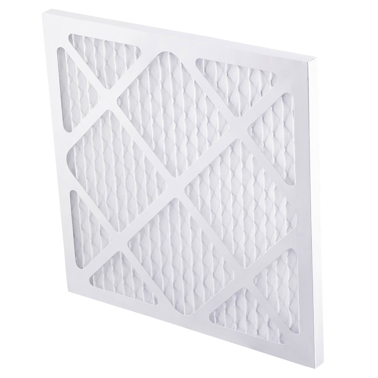 Alt View 5. VEVOR - Protective Pre Filters, 5 Pack, 15.75'' x 15.75'' Air Filter Replacement, High-efficient Stage 1 Filters - White.
