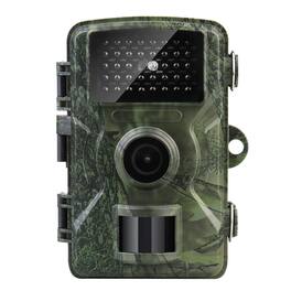 Cluzine - 12MP Trail Camera, 1080P HD, IP66 Waterproof, Night Vision with 2.0" Screen for Wildlife Hunting