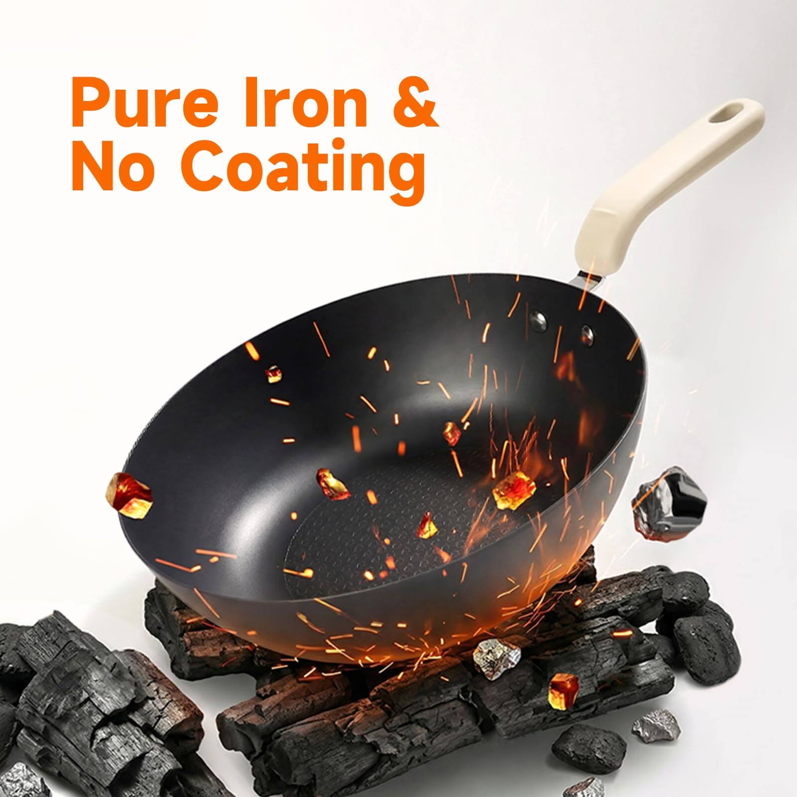 Pure Iron & No Coating