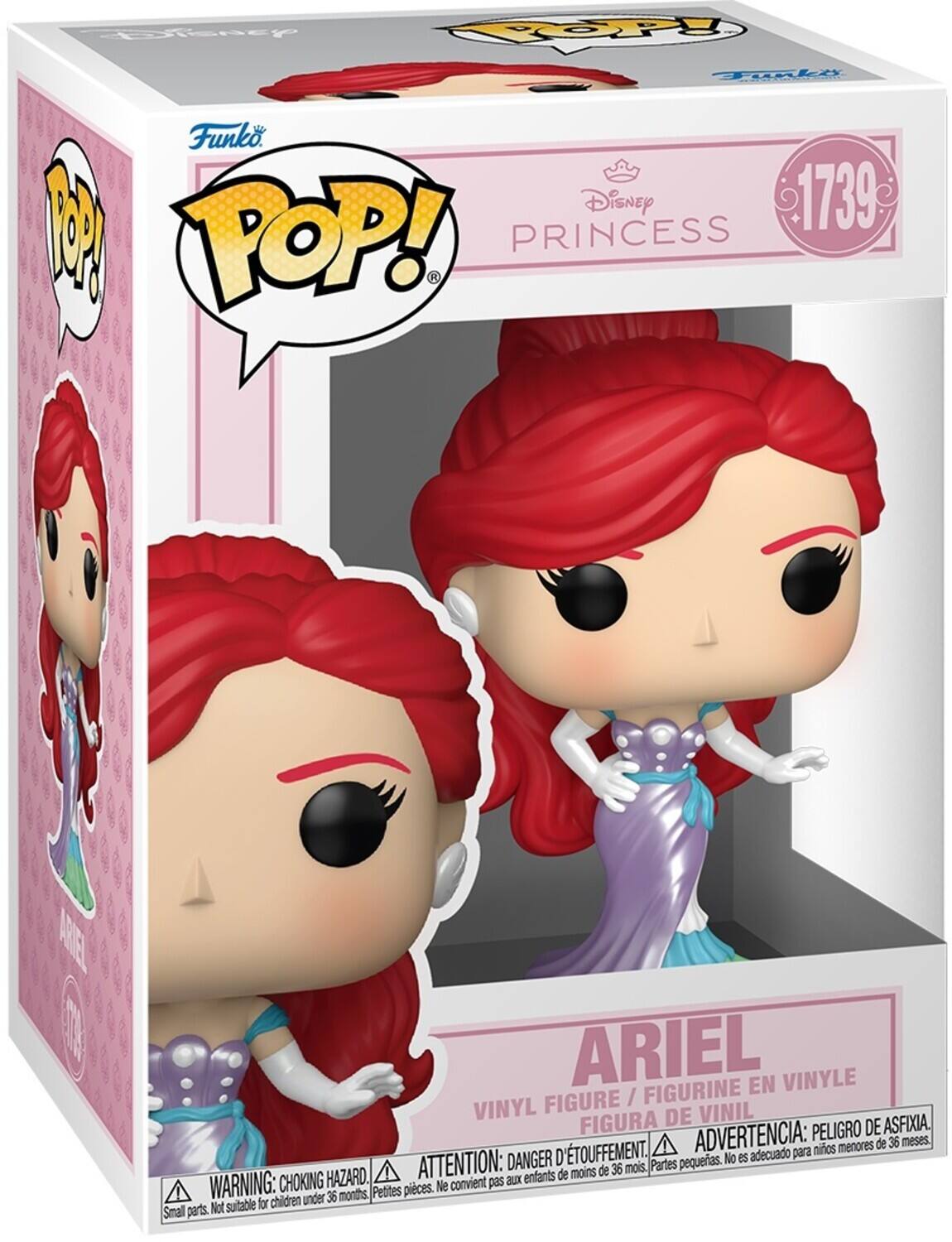 CEbreaty FOPP Tnli  Funko 1 Disney 1739 POP! PRINCESS R AEL ARIEL EN VINYLE FIGURE / FIGURINE VINYL DE VINIL FIGURA PELIGRO DE ASFIXIA. D'TOUFFEMENT. ADVERTENCIA: para nios menores de 36 meses. DANGER pequeas. No es adecuado HAZARD. ATTENTION: aux enfants de moins de 36 mois. Partes WARNING: CHOKING Petites pieces Ne convient pas for children under 36 months, Small parts. Not suitable