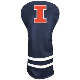 Team Golf - Illinois Fighting Illini Retro Driver Headcover - Multicolor
