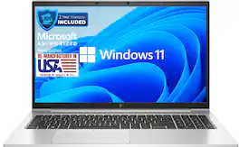 HP - 850 G8 15.6" Refurbished Laptop - Intel 11th Gen i7-1185G7 with 32GB RAM - Intel Iris Xe Graphics - 512GB SSD - Silver