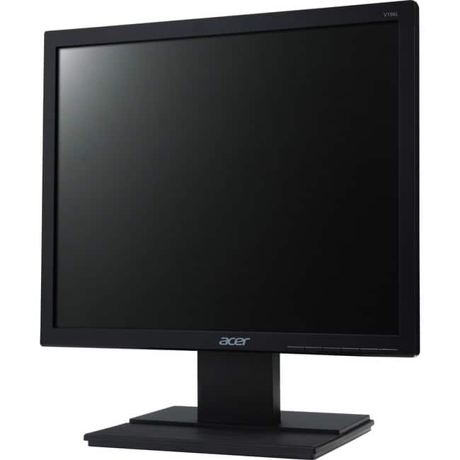 Acer - V196L B 19" Class SXGA LED Monitor - 5:4 - 19" Viewable - In-plane Switching (IPS) Technology - LED - Black