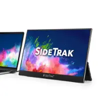 SideTrak - SideTrak® Solo Pro 15.8" Freestanding Portable Monitor - Black - Front_Zoom